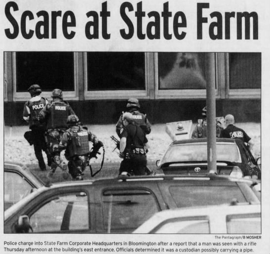 Scare at State Farm